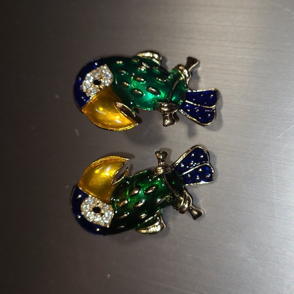 Amazonian Birds Earrings - Picture 2 of 6